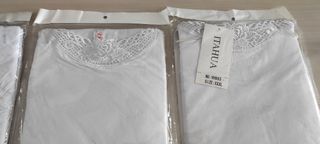 3 Canottiere ItaHua Bianche XXXL