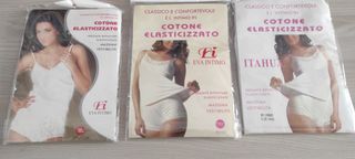 3 Canottiere ItaHua Bianche XXXL