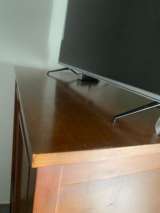 Mueble salón madera marrón