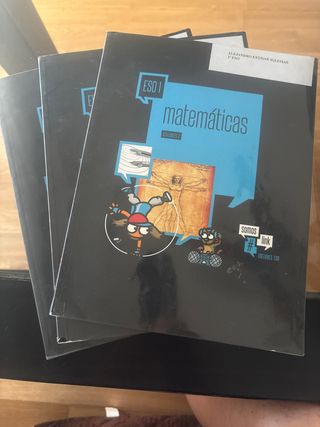 Matemáticas 1º ESO (Tres volúmenes)