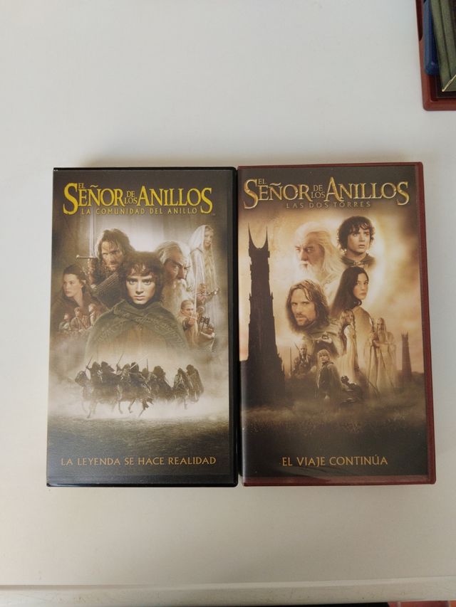 El Señor de los Anillos (Vhs) - 2 Películas