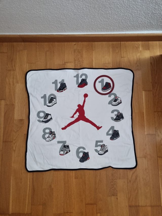 Manta Bebé Jordan - Reloj para fotos mensuales