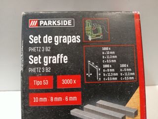 9000 Grapas y Clavos PARKSIDE 