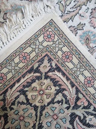 Tappeto Srinagar seta vintage