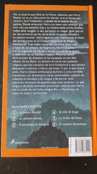 Harry Potter y el prisionero de Azkaban