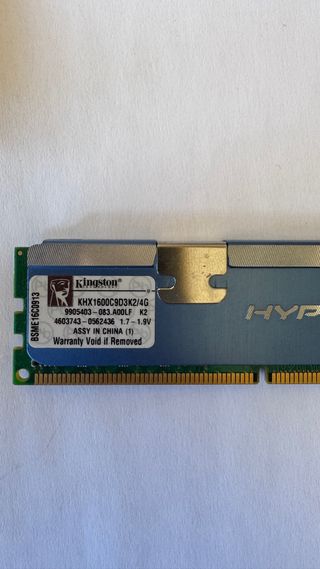 Kingston HyperX DDR3 2x4GB RAM
