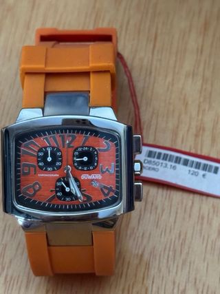 Reloj Duward Cronógrafo Naranja