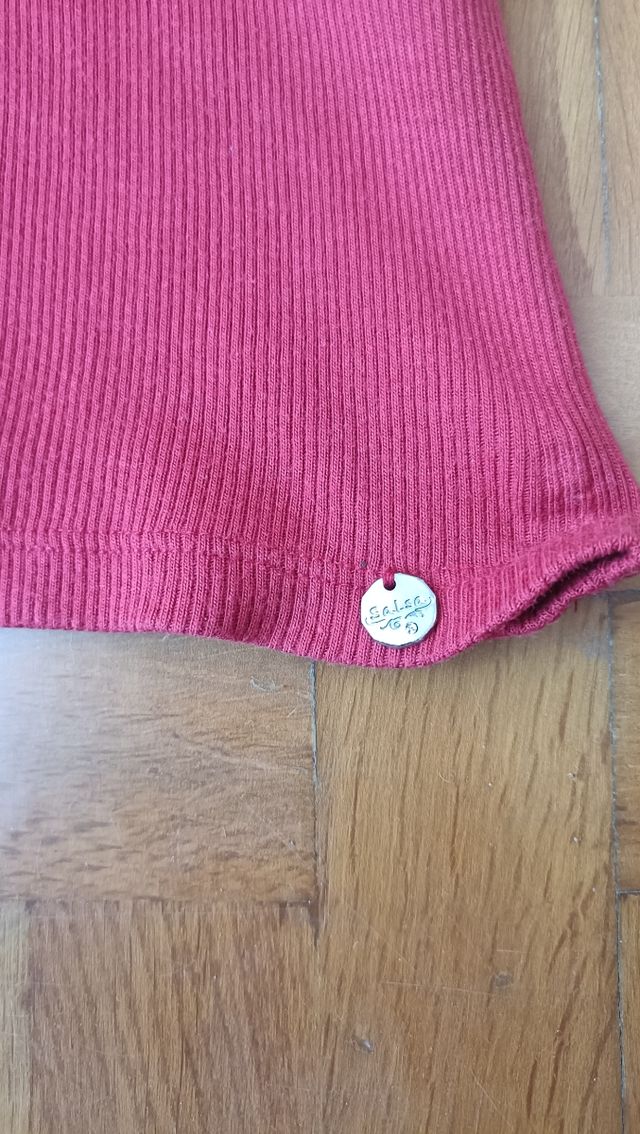 Camiseta roja Salsa - canalé