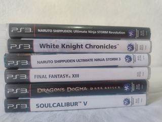 6 Juegos PS3 (PlayStation 3)