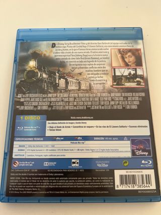 Blu-ray Llanero Solitario