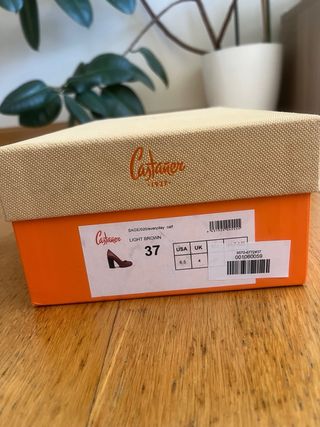 Zapatos Castañer marrones, talla 37. Sin estrenar