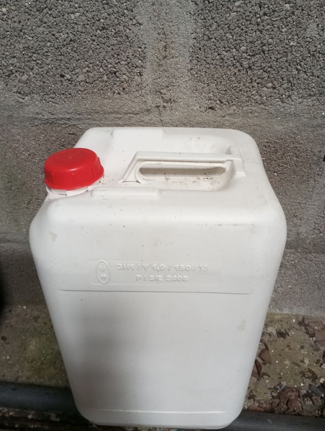Garrafa blanca 30L