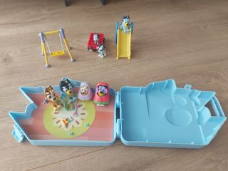 Bluey: maletín casa + Playset parque
