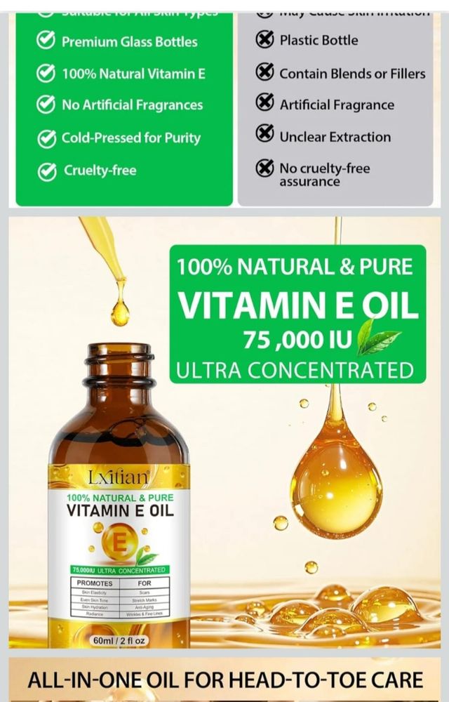 Aceite Vitamina E Lxitian 75.000UI PRECINTADO