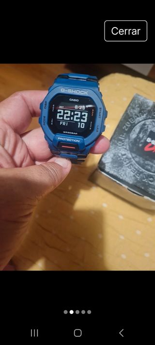 G-Shock Casio Reloj Azul
