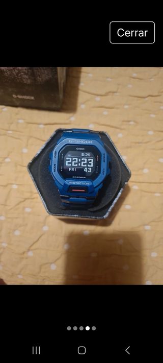 G-Shock Casio Reloj Azul