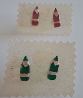 30 pares de pendientes plata de ley