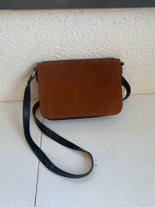 Bolso bandolera marrón