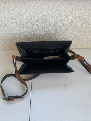 Bolso bandolera marrón