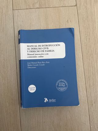 Introducción al derecho civil y derecho familia