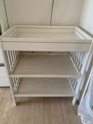 Cambiador bebé Ikea - blanco