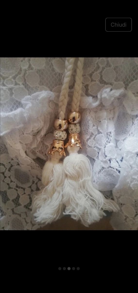 Vestito pizzo bianco Fashion