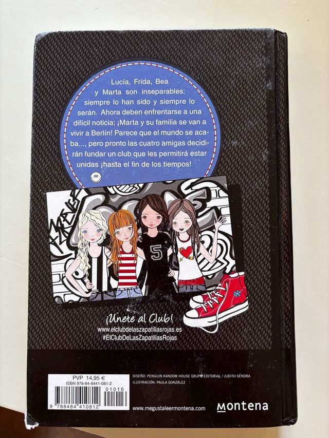 El club de las zapatillas rojas . volumen 1