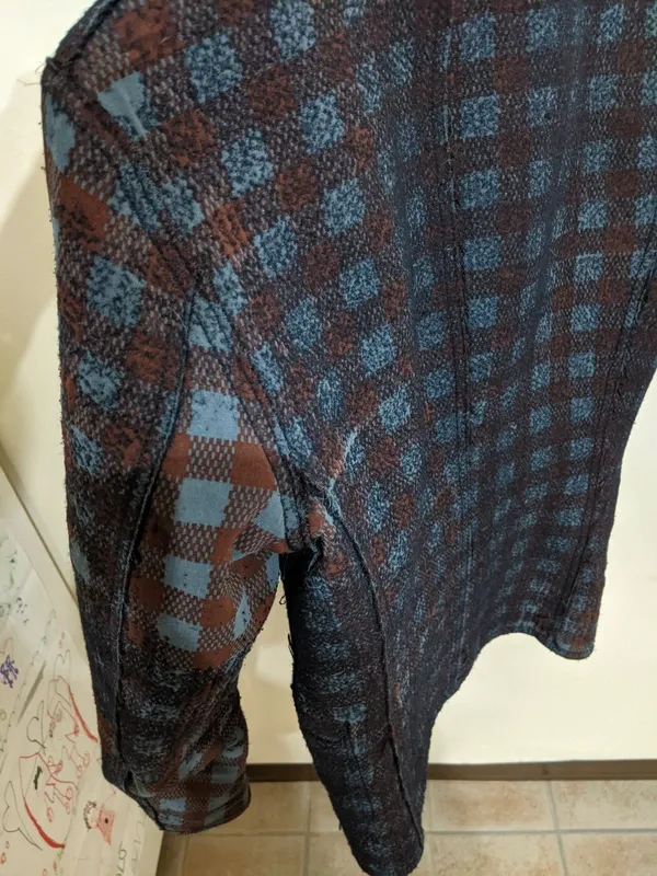 Blazer Sisley XL - Blu, Marrone