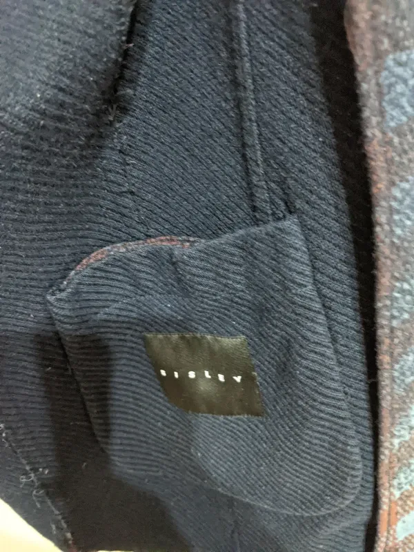 Blazer Sisley XL - Blu, Marrone