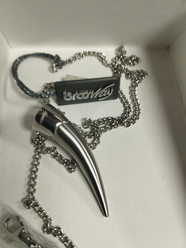 Collar Brosway Acero y Zafiro