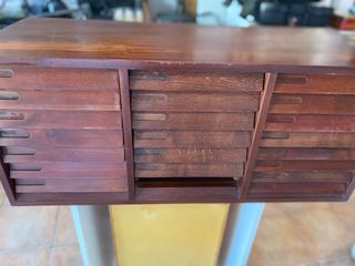Mueble joyero madera - 21 cajones