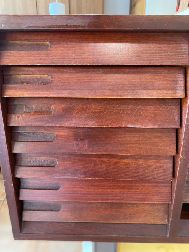 Mueble joyero madera - 21 cajones