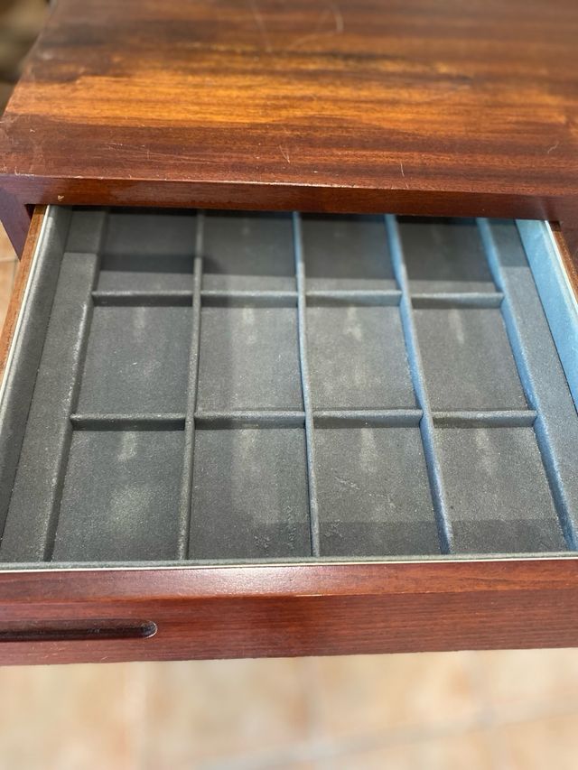 Mueble joyero madera - 21 cajones