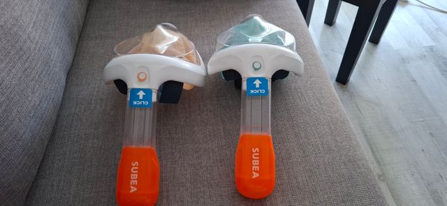 2 Máscaras buceo Decathlon