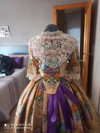 Traje Fallera multicolor
