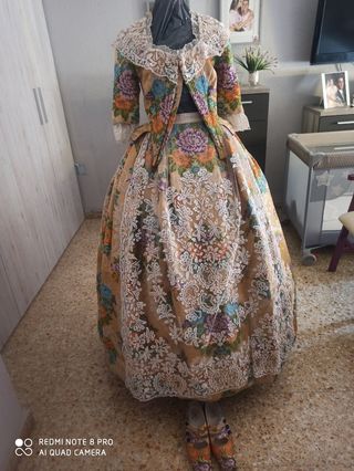 Traje Fallera multicolor