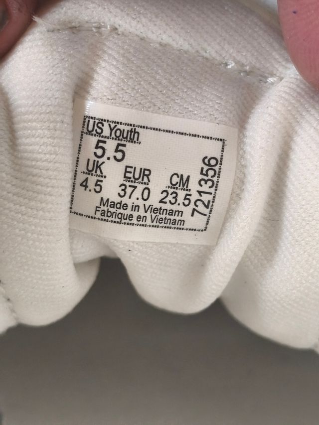 Zapatillas Vans Brooklyn ls. Talla 37 EU.