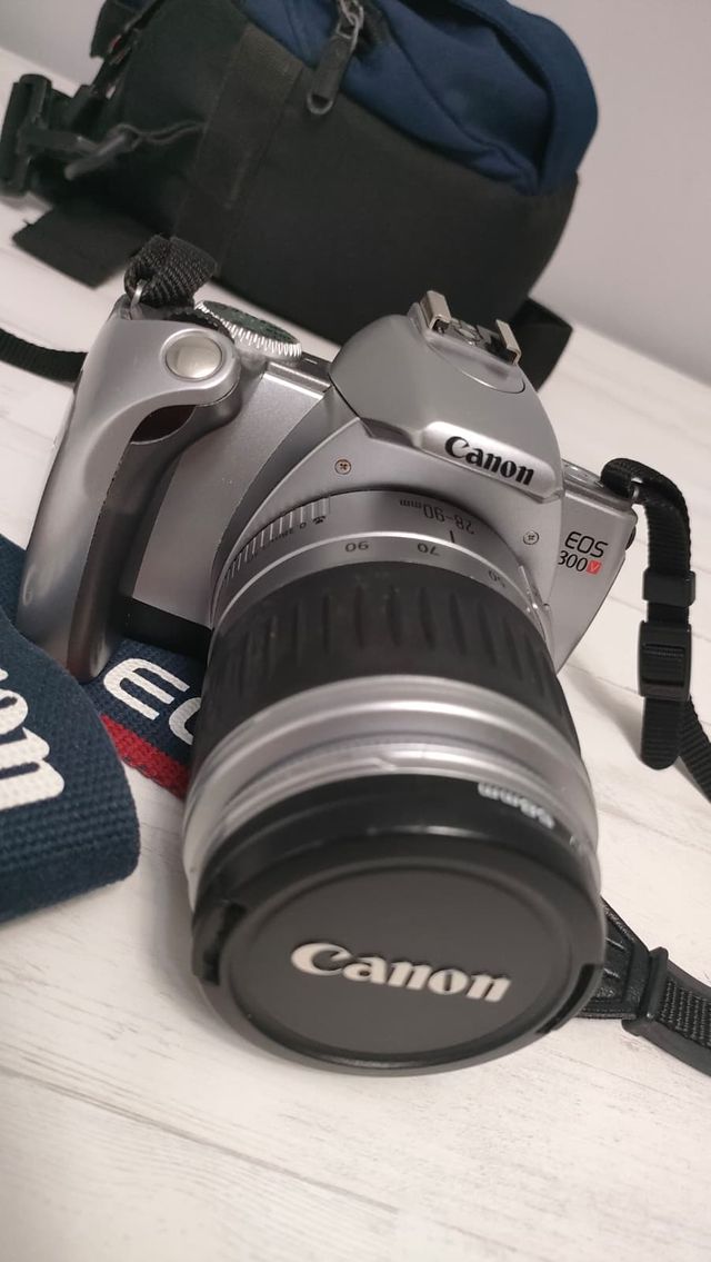 Cámara Canon EOS 300V plata