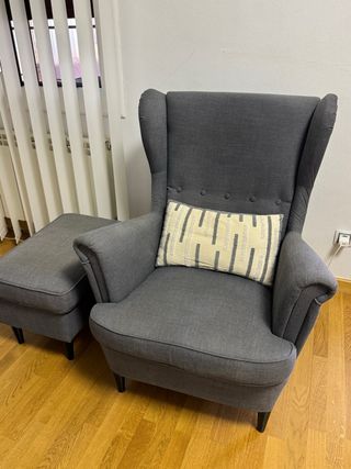 Sillón relax Ikea gris