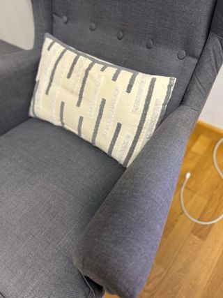 Sillón relax Ikea gris