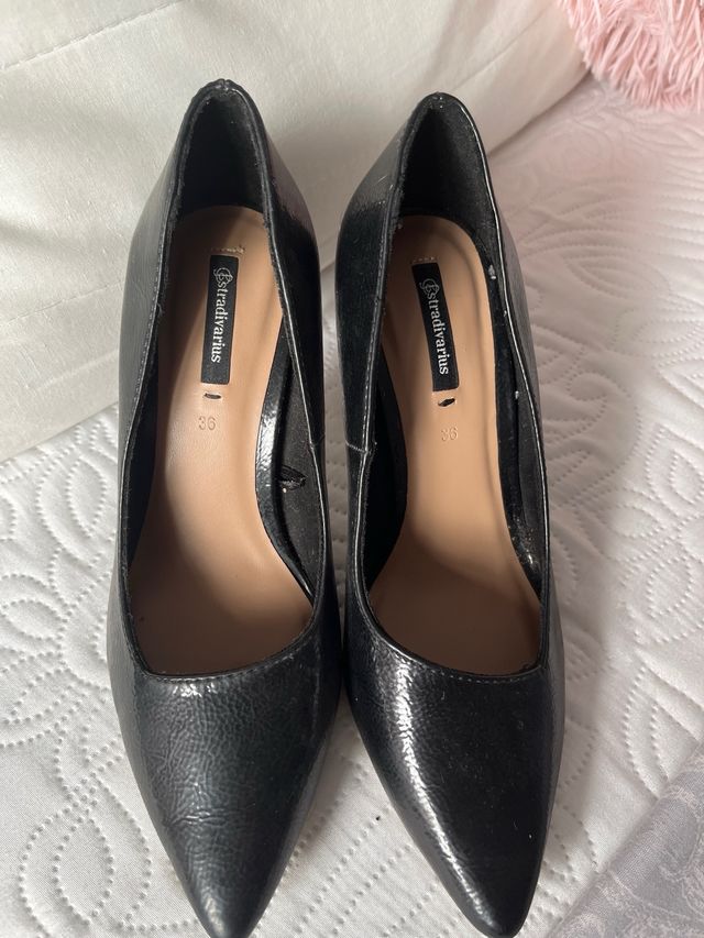 Tacchi neri Stradivarius 38