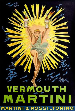Poster Vermouth Aperitivo Martini & Rossi 32x47 Cm