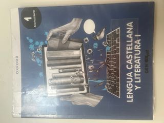 Lengua castellana y literatura 1 Bachillerato 