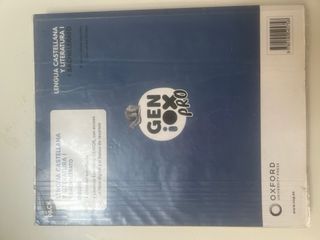 Lengua castellana y literatura 1 Bachillerato 