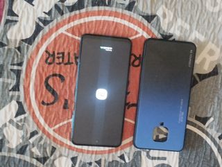 Xiaomi Redmi Note 9S - funda azul y negra