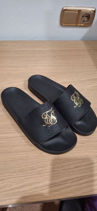 Chanclas SikSilk negras premium