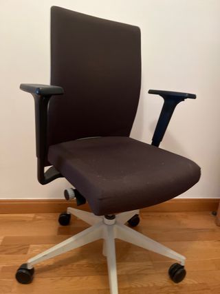 Silla oficina marrón - giratoria