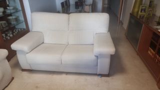 sofá beige 2+3 plazas