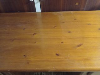 Escritorio madera maciza de roble 