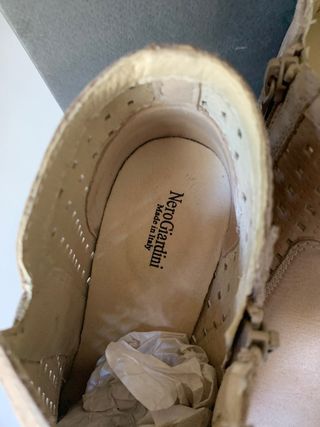 Stivali B.A.G. beige scamosciati